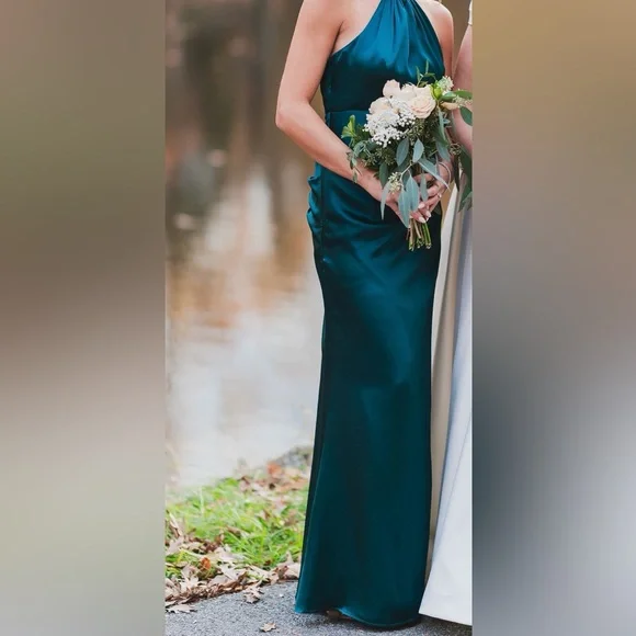 Galina Signature | Dresses | Galina Signature Tieneckcharmeuse Halter Bridesmaid | Poshmark Galina Signature | Dresses | Galina Signature Tieneckcharmeuse Halter Bridesmaid | Poshmark